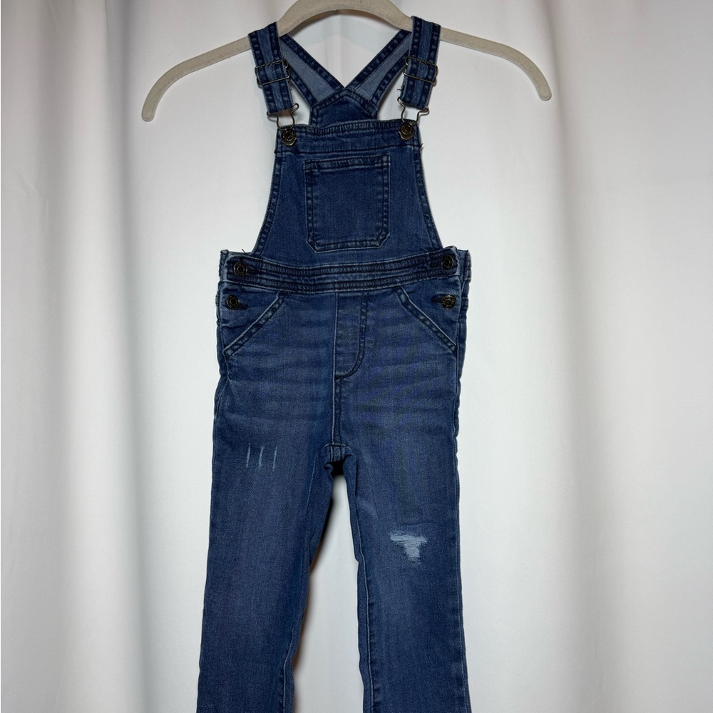 Kids Blue Denim Overalls